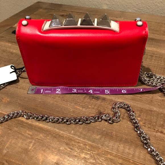 Mini Salar Zoe Ring Bag Poppy/Pink - Picture 6 of 14